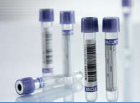 Vacuette® Venous Blood Collection Tube, 13 x 75 mm, 4 mL, Lavender / Black Ring Closure
