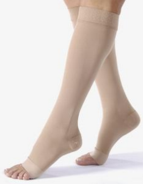 Compression Stocking JOBST® Relief® Knee High Large Beige Open Toe